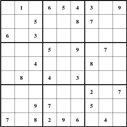 Follow Weekly Sudoku Puzzle Difficulty Medium News Feed Specificfeeds